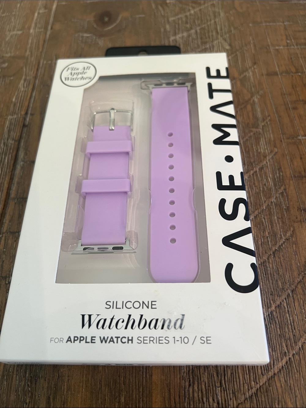 case-mate Silicone Apple Watch Band in Lavender Purple